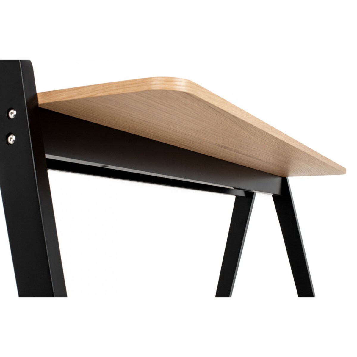 Drewniane biurko Compas KH010100933 King Home czarne