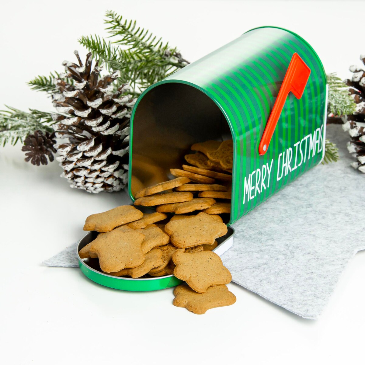 Puszka Na Ciastka Pierniki Pojemnik Skrzynka Zestaw