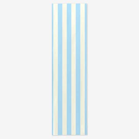 Bieżnik świąteczny - klasyczne błękitne pasy - 40x150