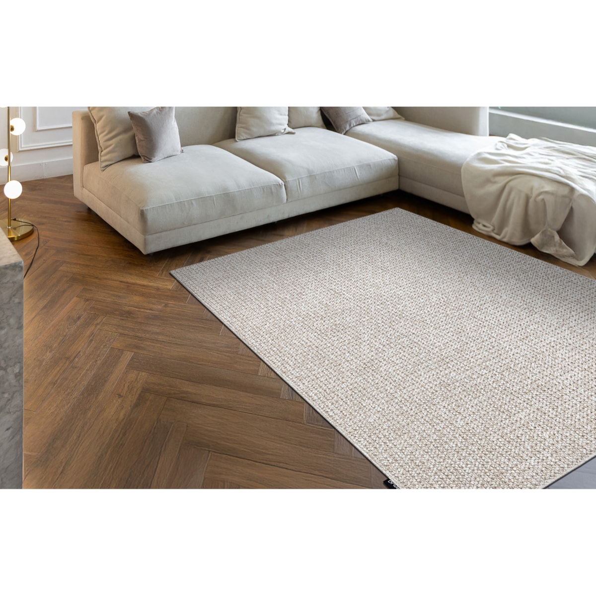 Dywan CASABLANCA LOOP beż pętelkowy, 100x200 cm