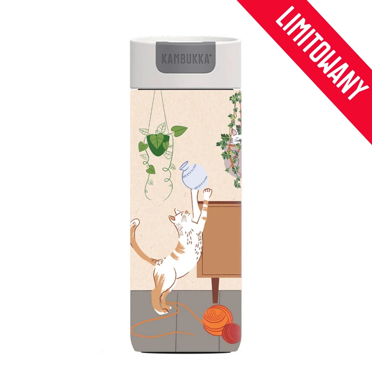 Kubek termiczny termos Olympus 500ml - Cat Astrophe edycja limitowana