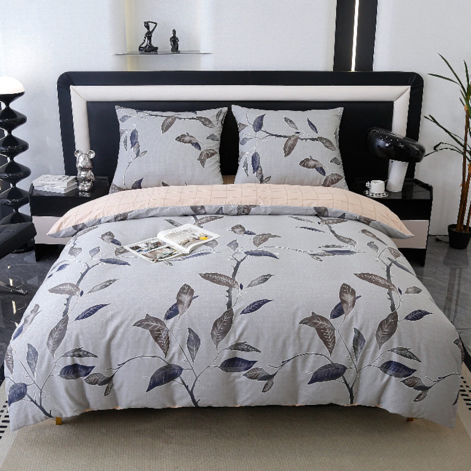 Pościel Bawełniana Premium 220X200 Liście