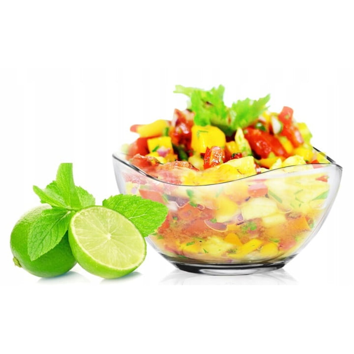 Salaterka miska misa Szklana Fala na Sałatki Surówki Owoce Przekąski 210 ml