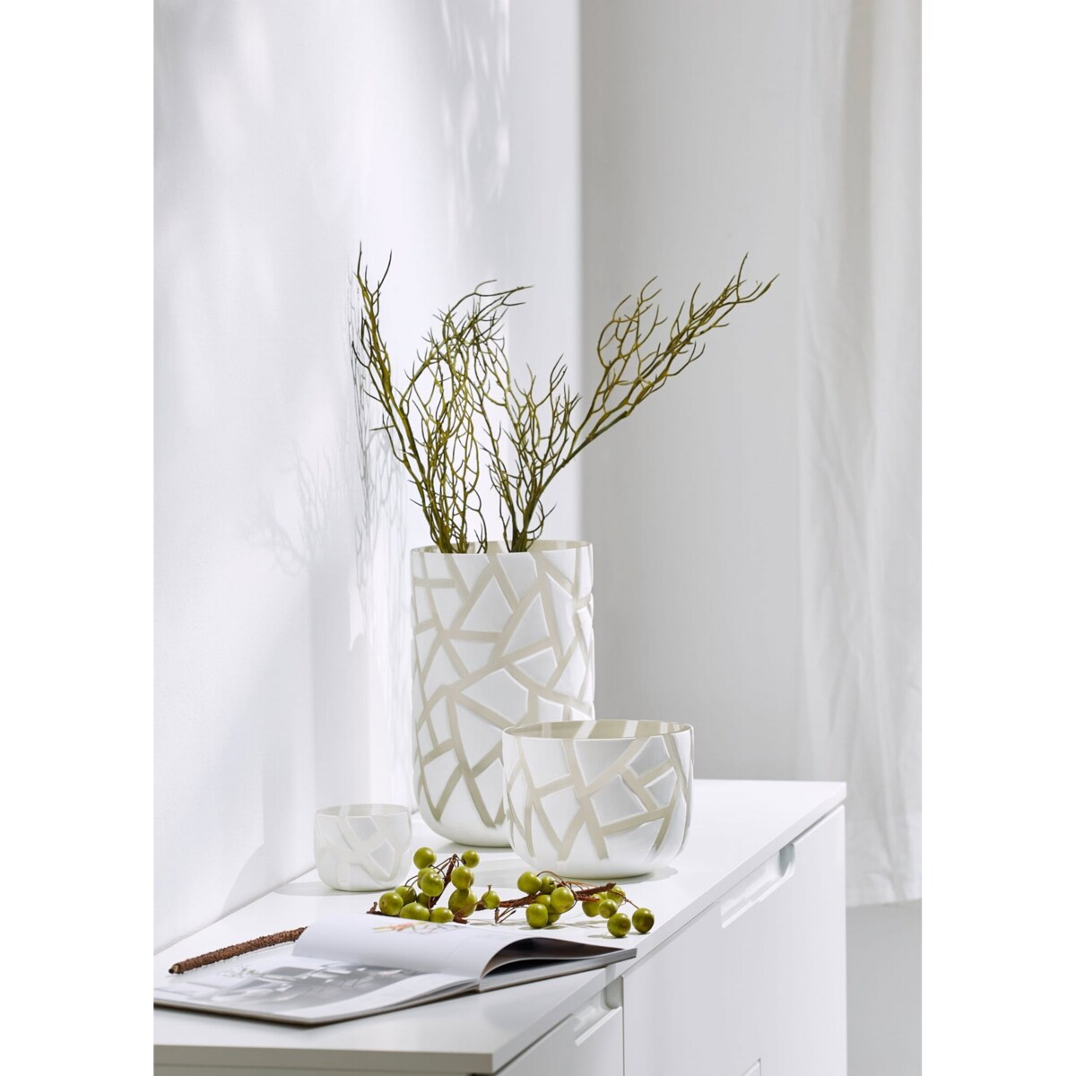 Wazon / misa S Val, szkło