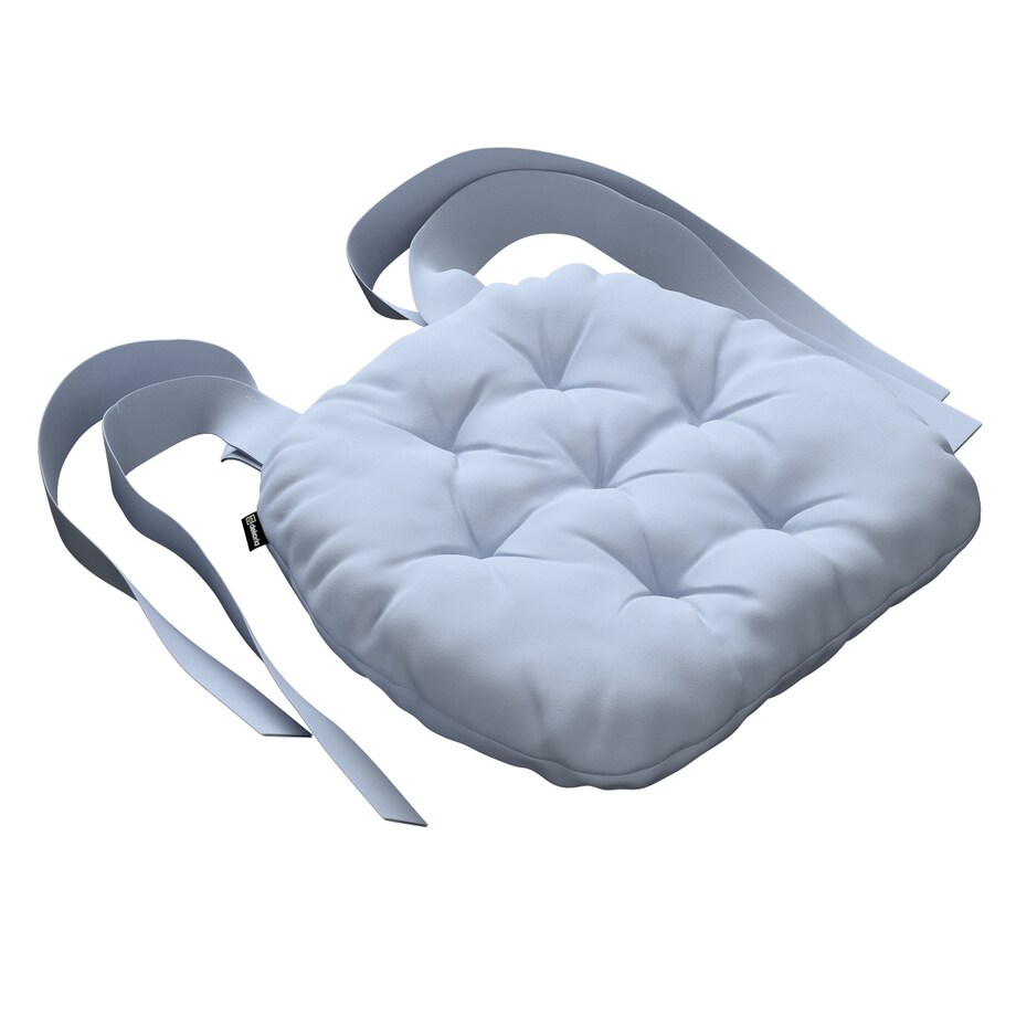 Poduszka na krzesło Marcin, pastelowy niebieski, 40 x 37 x 8 cm, Loneta