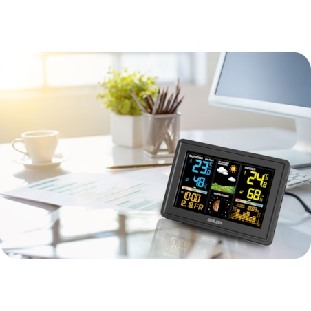 Bezprzewodowa stacja pogodowa pogody higrometr Baldr