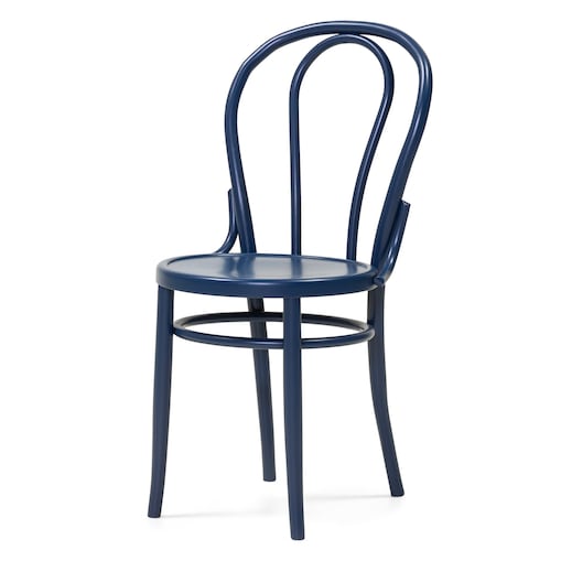 Krzesło bukowe granatowe Retro Paris
