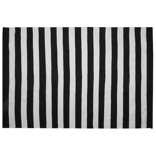 Dywan zewnętrzny TAVAS Czarny/ biały 160 x 230 cm