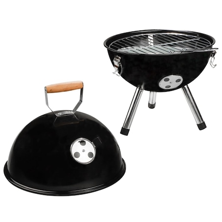 HI Mini grill kociołek, czarny