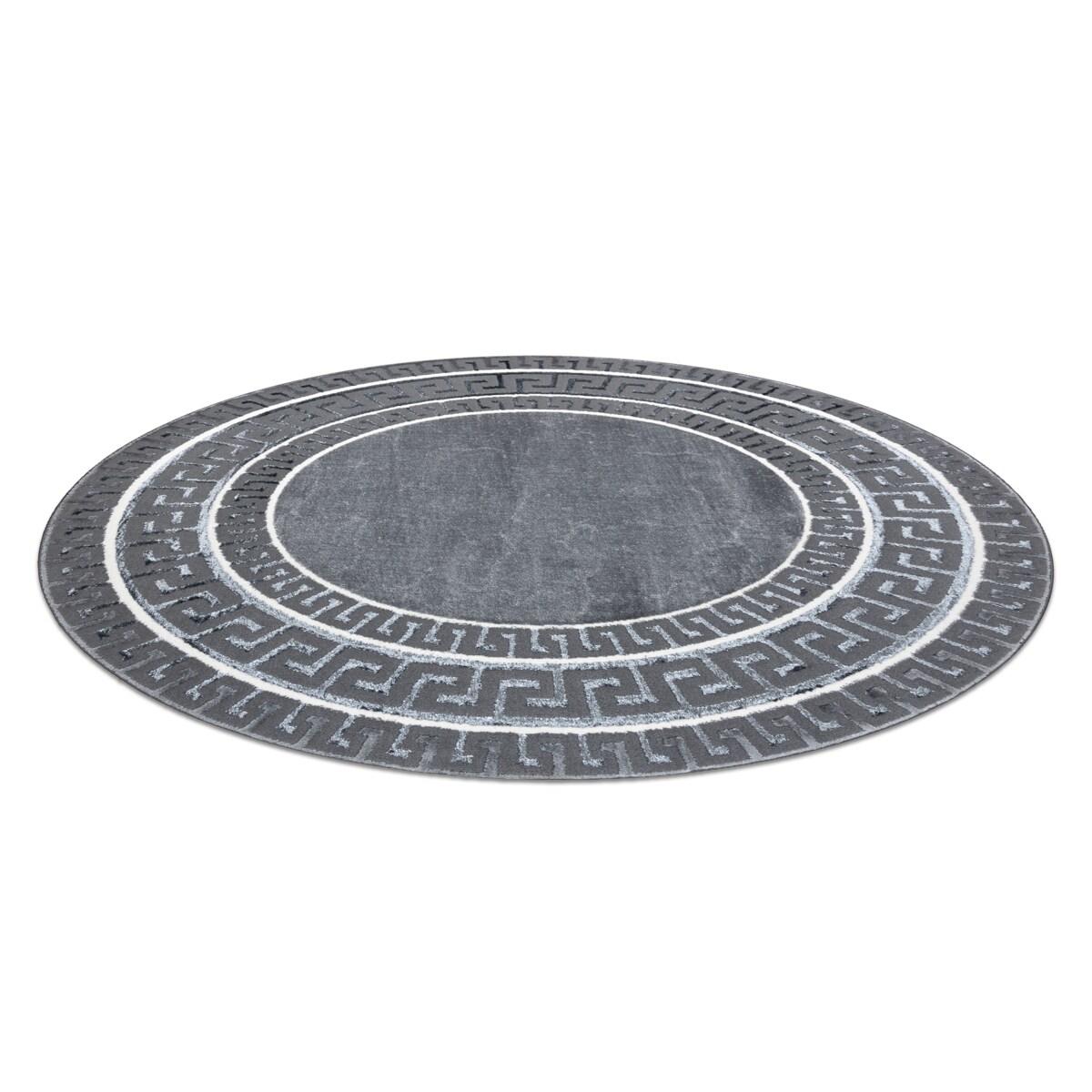 Dywan ALLURE 1960 koło, Grecki klucz, ramka koło 150 cm