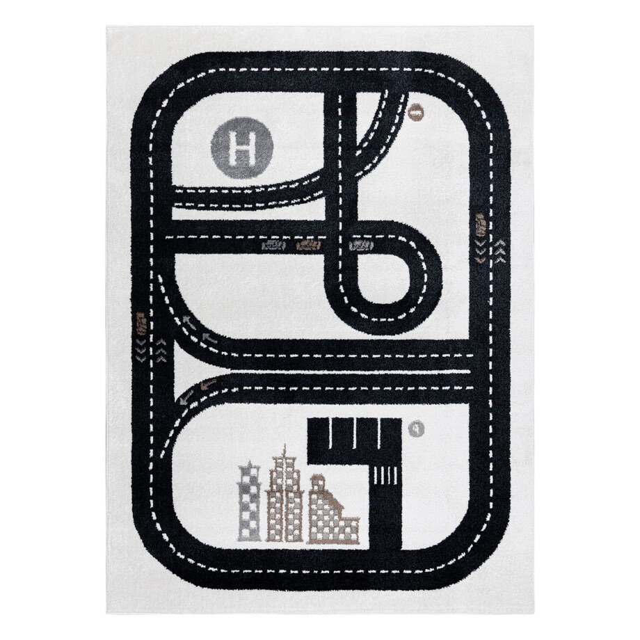 Dywan FUN Track dla dzieci, ulica, miasto 120x170 cm