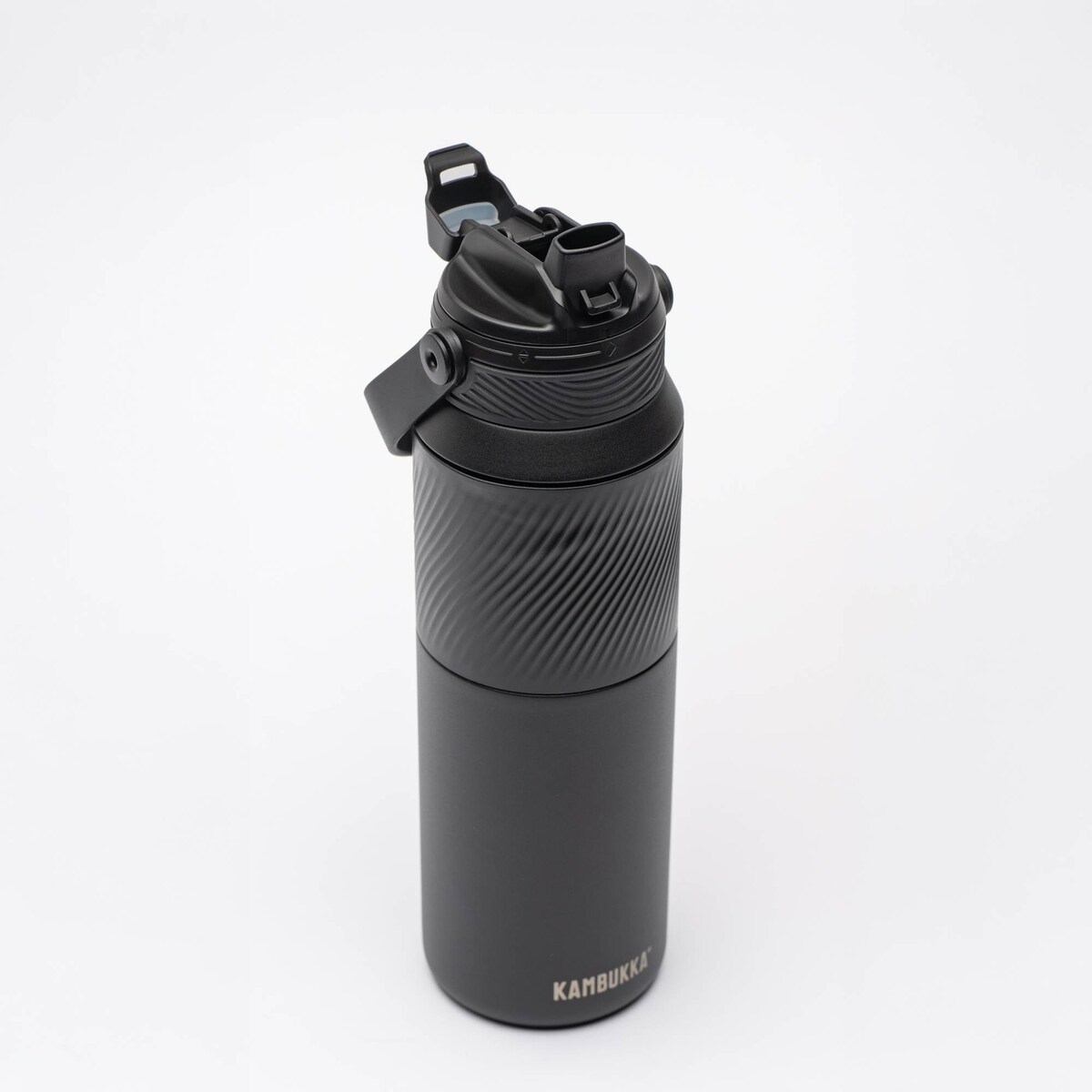 Butelka termiczna na wodę termos ze słomką Dupla Insulated 1000ml - Black Raven