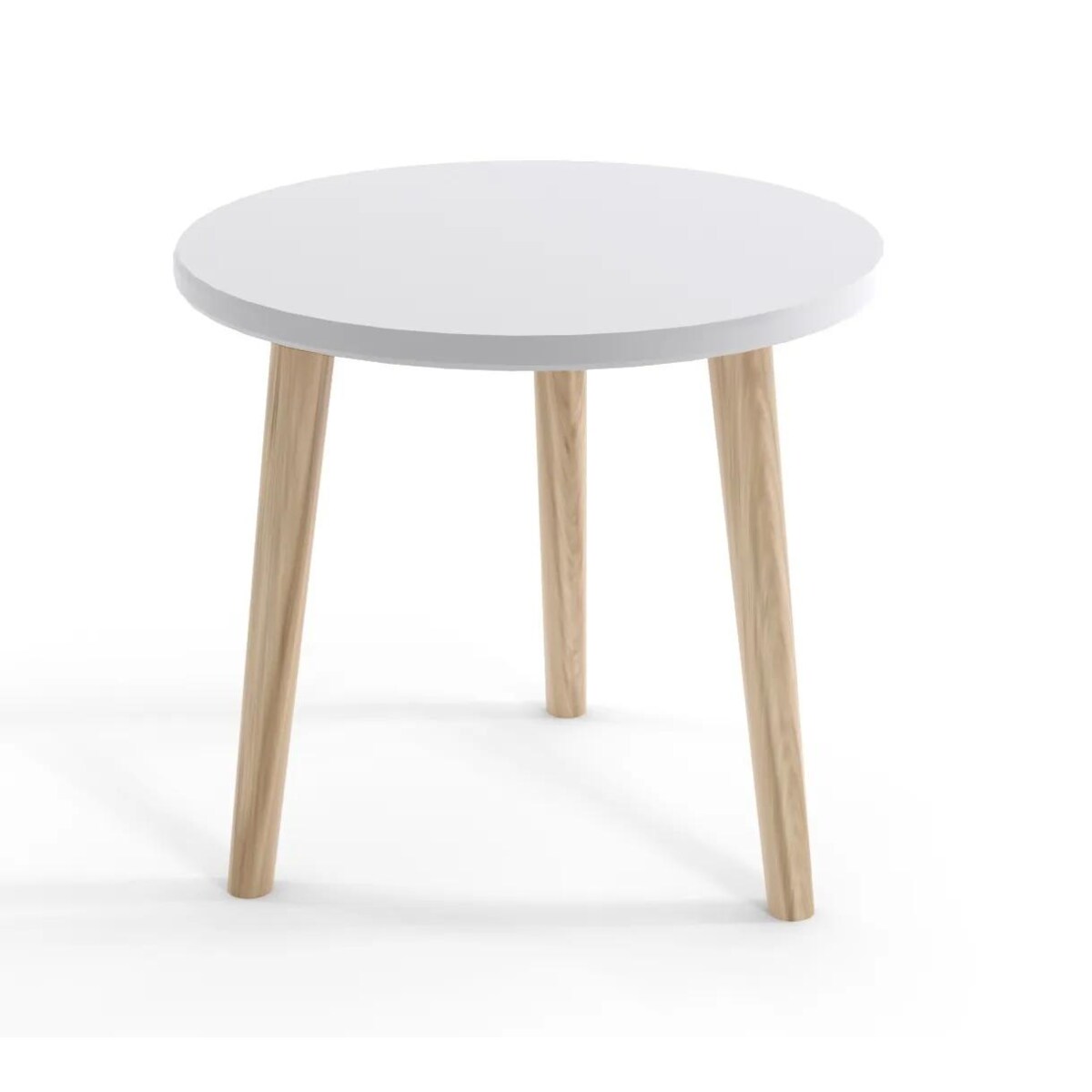 Stolik kawowy LEBEL 67x67 biały mat