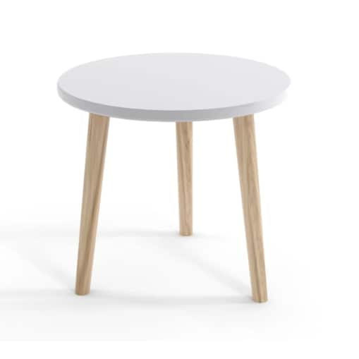 Stolik kawowy LEBEL 67x67 biały mat