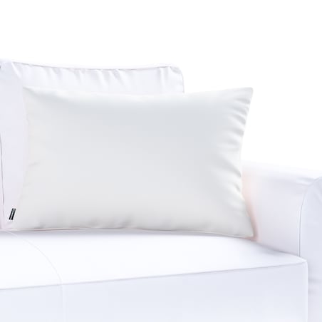 Poszewka Kinga na poduszkę prostokątną 47x28 satynowa biel