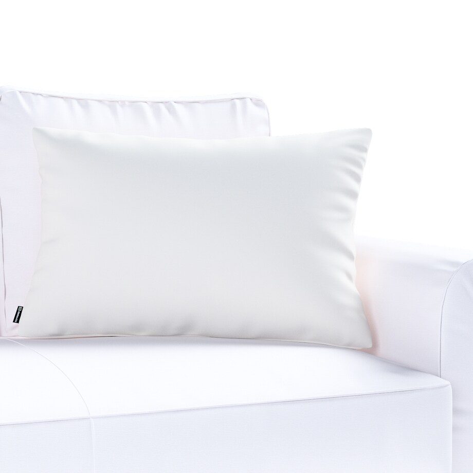Poszewka Kinga na poduszkę prostokątną 47x28 satynowa biel