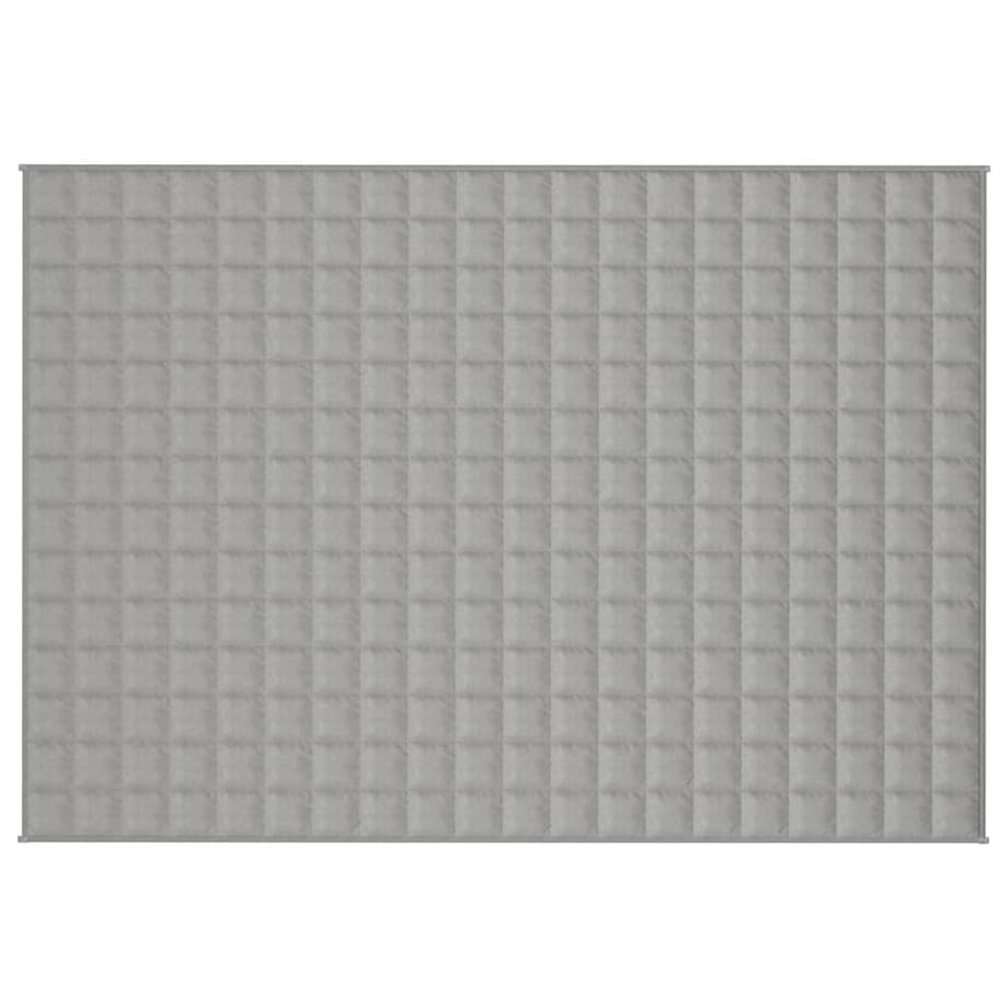 vidaXL Koc obciążeniowy, szary, 135x200 cm, 6 kg, tkanina