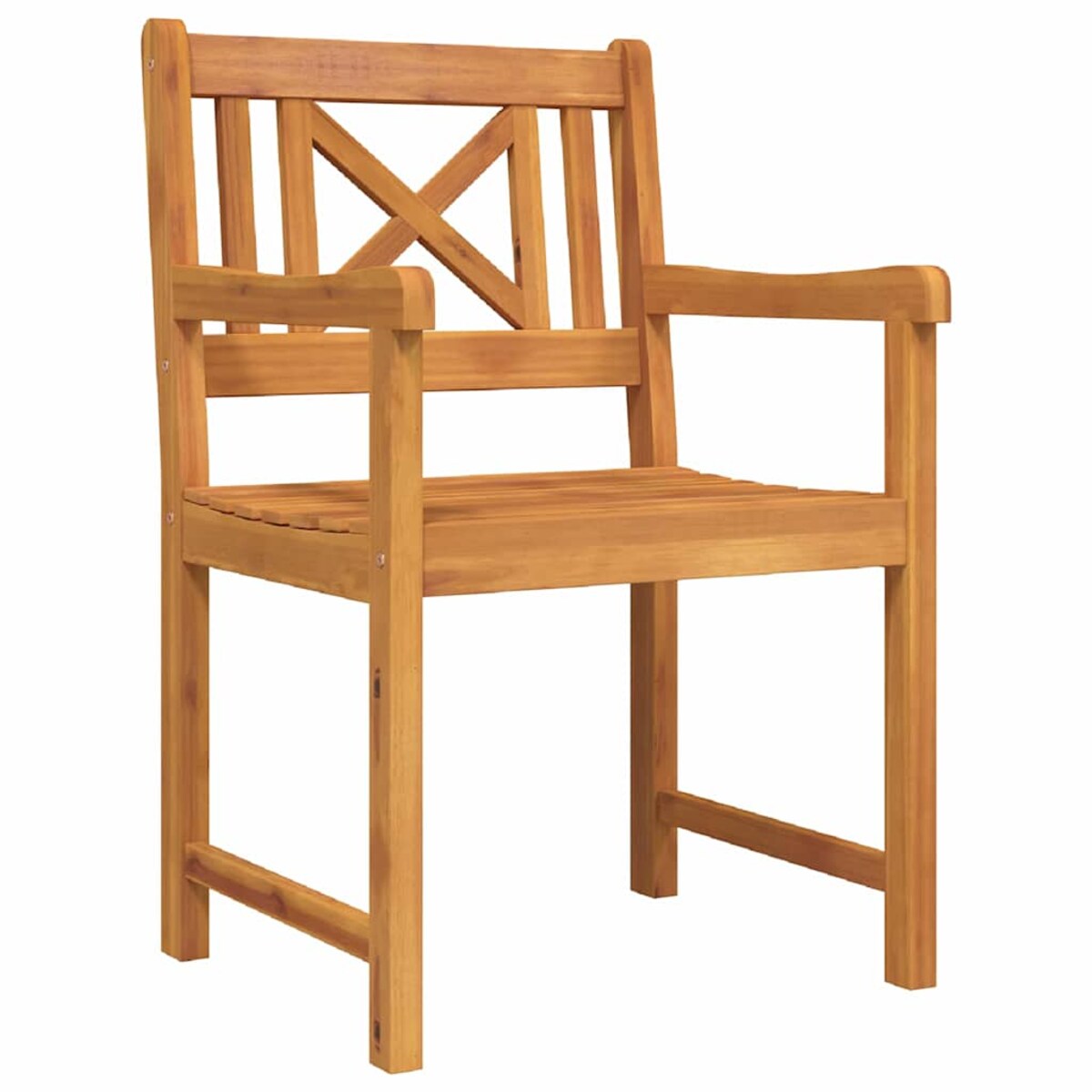 vidaXL Zestaw do jadalni w ogrodzie 7 pcs Brązowy lite drewno akacjowe