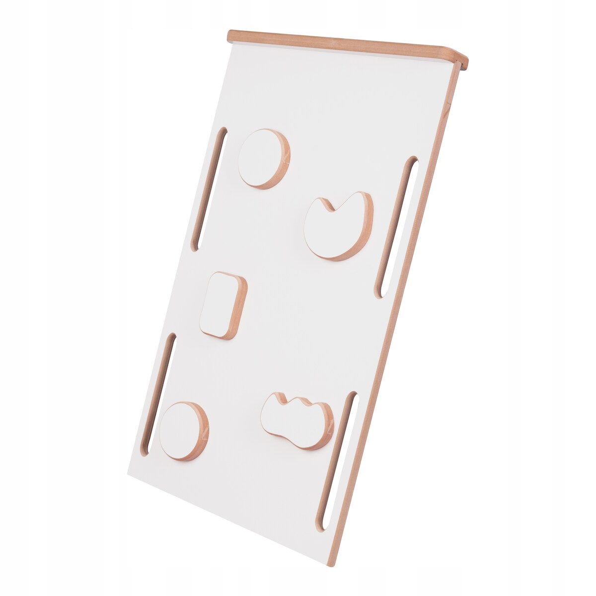 Ścianka wspinaczkowa i zjeżdżalnia do bujaka Montessori