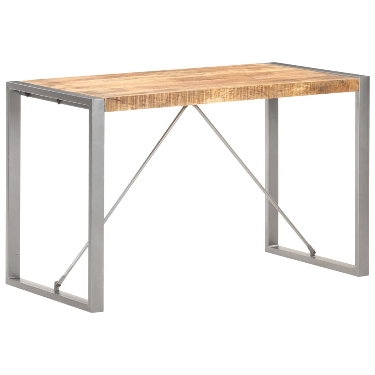 vidaXL Stół jadalniany, 120x60x75 cm, lite surowe drewno mango