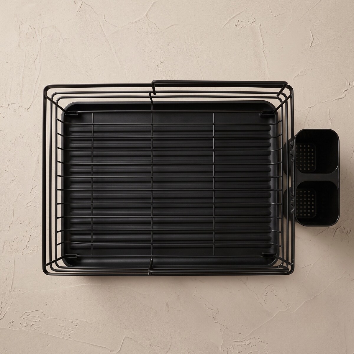 Suszarka do naczyń dwupoziomowa składana, 49 x 31 x 28 cm, metal