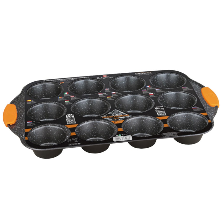 Forma do pieczenia muffinów babeczek x12 BERLINGER HAUS Granit Diamond