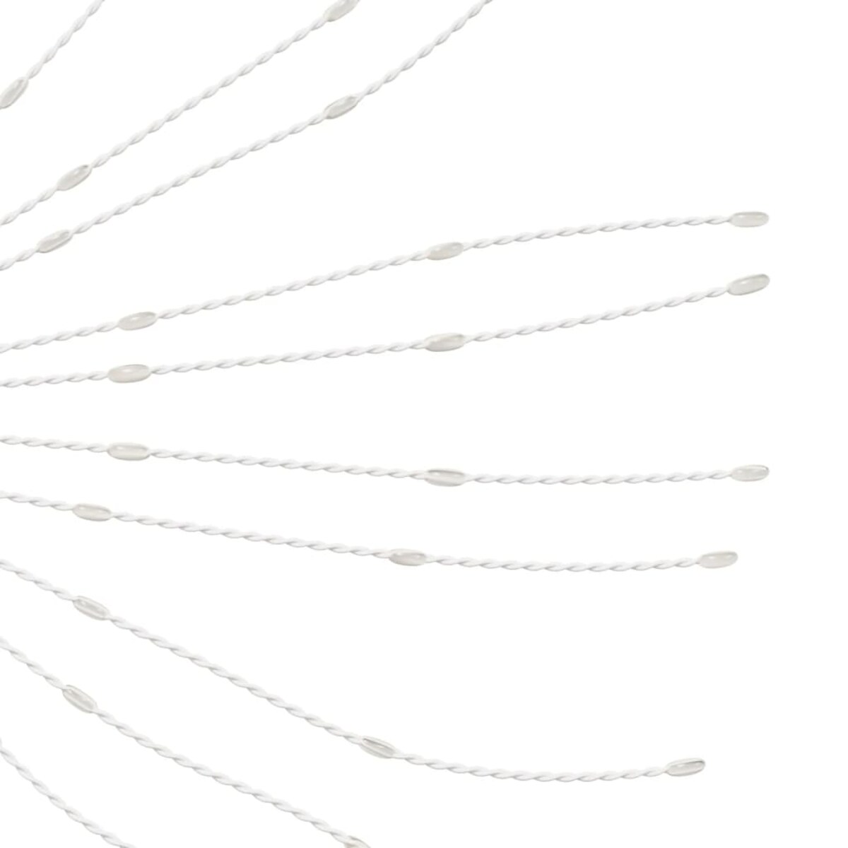 vidaXL Ozdoby świąteczne ze 140 lampkami LED, 2 szt, niebieskie, 17 cm