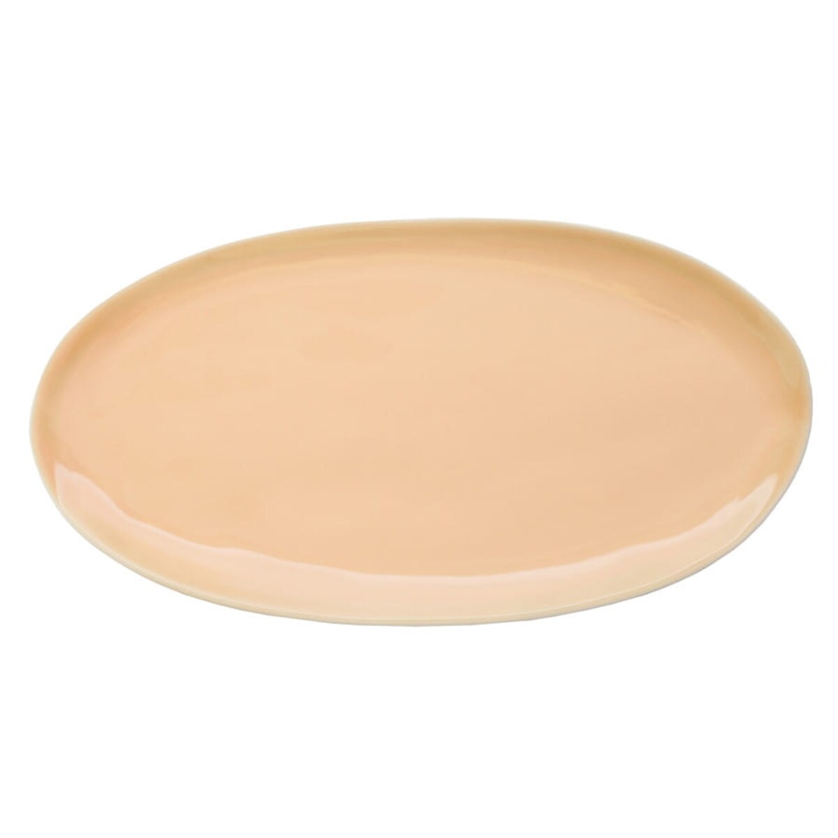 Verlo ETER Talerz owalny 26,5x14 cm, łososiowy