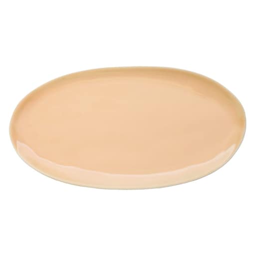 Verlo ETER Talerz owalny 26,5x14 cm, łososiowy