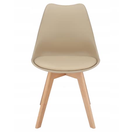 4 X Krzesło Do Jadalni Kuchni Stołu Zestaw Komplet Oslo Beżowe