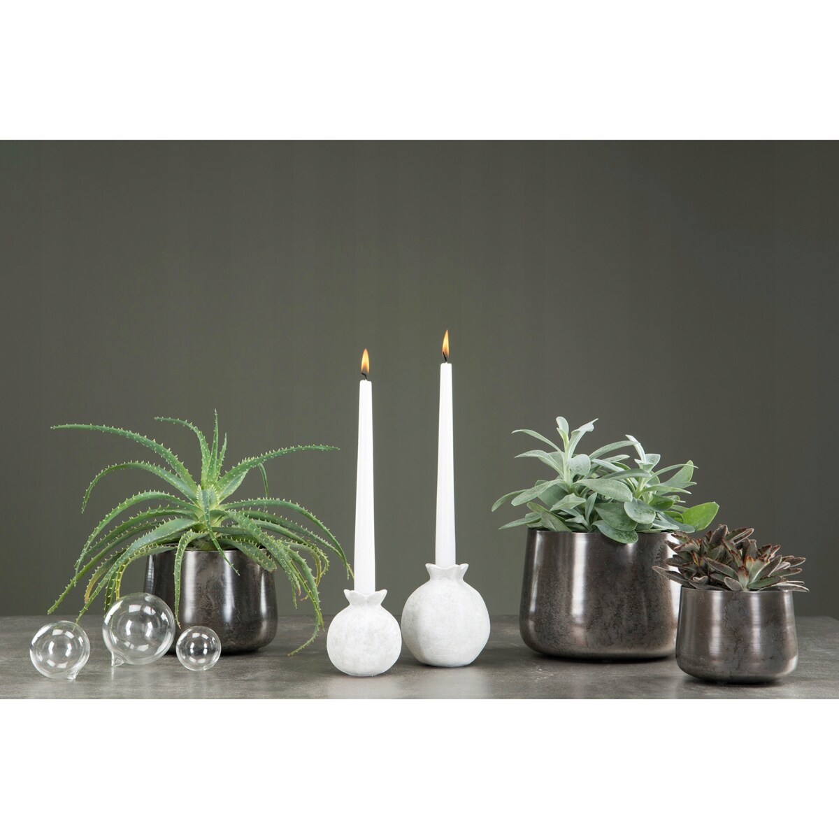 2 szt. DEKORACJA PŁYWAJĄCA kula szklana śr. 7.5cm