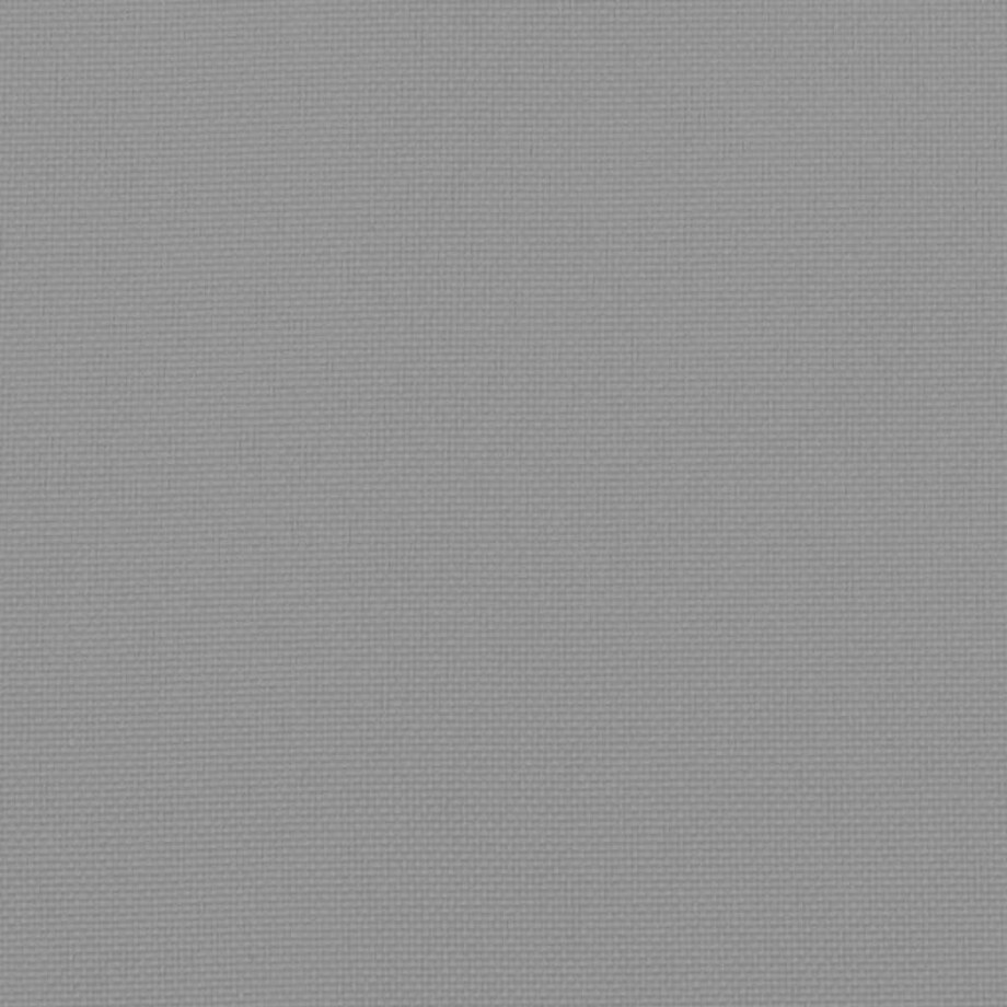 vidaXL Poduszka na ławkę ogrodową, szara, 180x(50+50)x7 cm