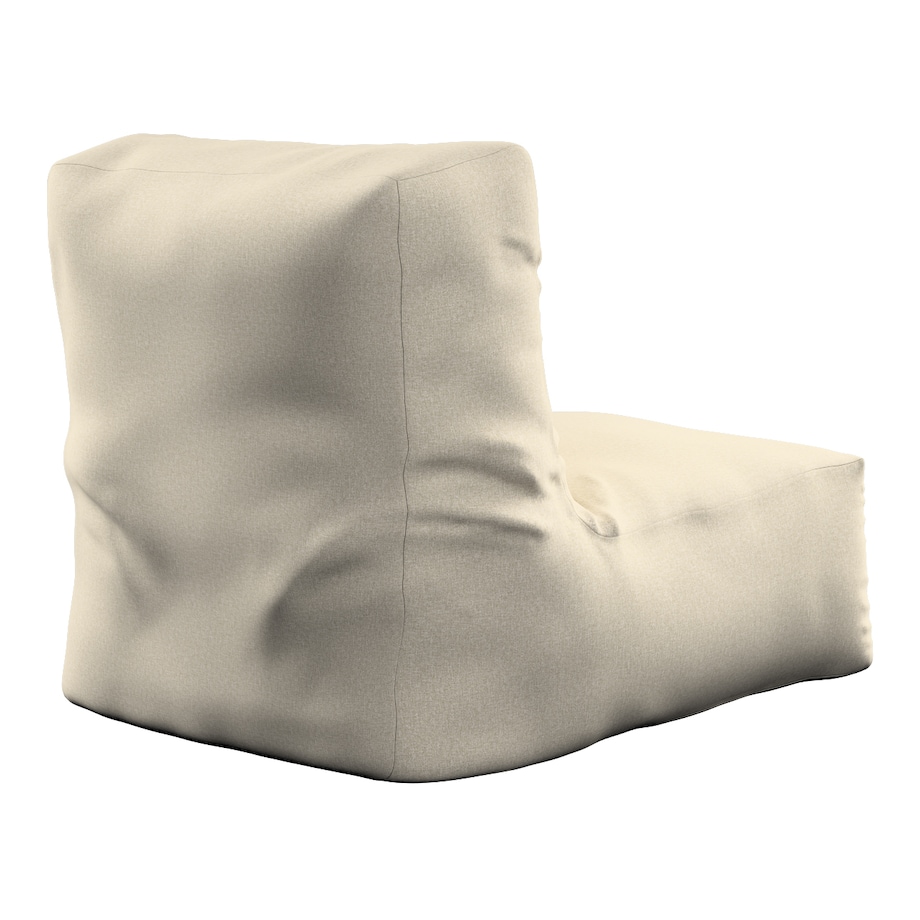 Pufa - fotel, szaro-beżowy, 67 x 31 x 75 cm, Amsterdam