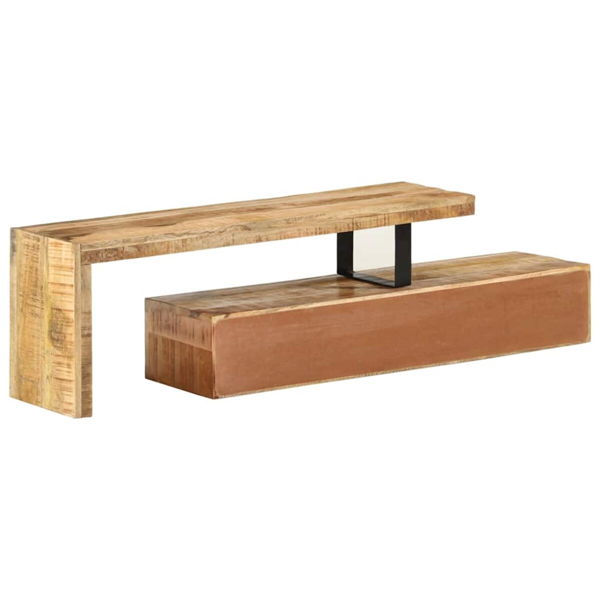 vidaXL Stojak pod TV (118-200) x 30 x 40 cm Drewno lite Mango