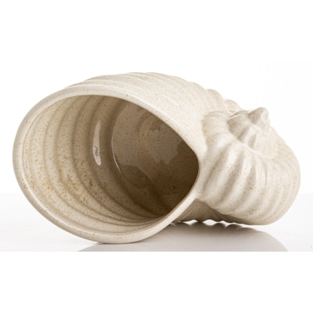 Wazon ceramiczny w kształcie muszli 16,5x28x16 cm SEASHELL