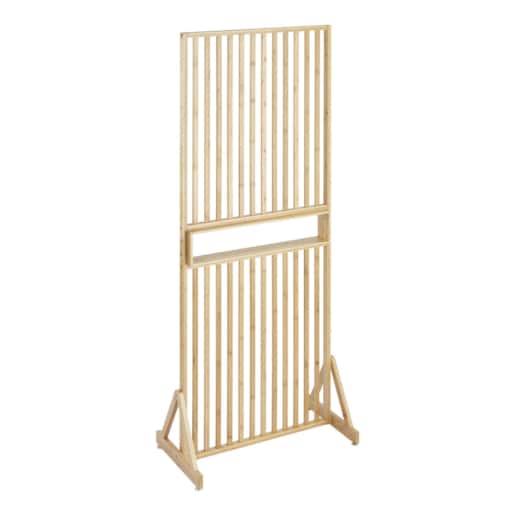 Parawan z półką, bambus, 72 x 178 cm, Kailua, WENKO