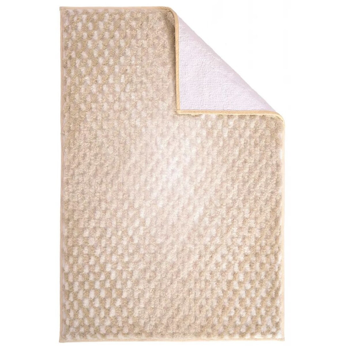 Kleine Wolke Cory Dywanik łazienkowy beżowy 60x 60 cm