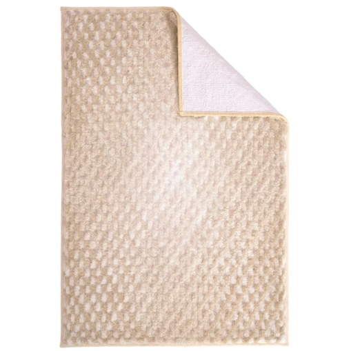 Kleine Wolke Cory Dywanik łazienkowy beżowy 60x 60 cm