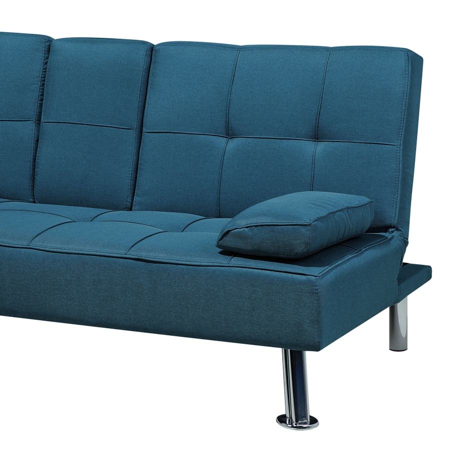 Sofa rozkładana dla 3 osób ROXEN Niebieski