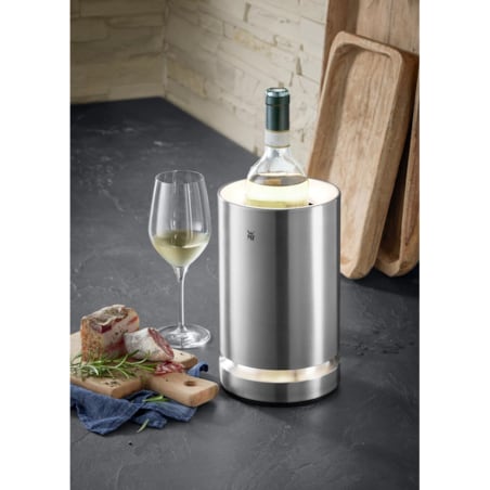 Podświetlany cooler na wino Ambient,  14.3 x 14.3 x 23.7 cm, WMF