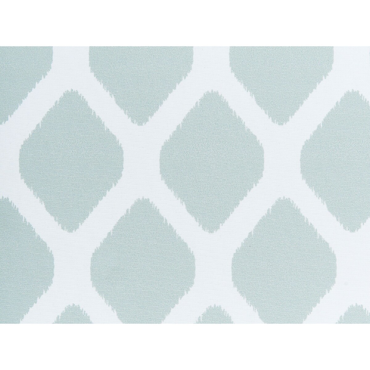 Zestaw 6 poduszek na krzesła ogrodowe w romby zielono-biały TOLVE