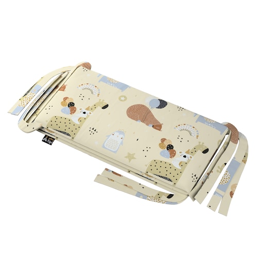 Ochraniacz do łóżeczka, beżowy, 180x30cm, Magic Collection