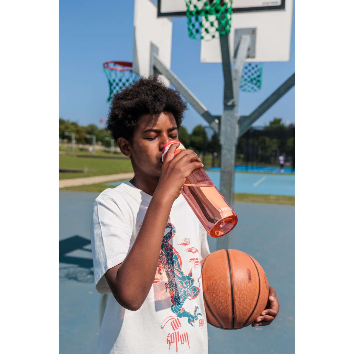 Butelka na wodę Elton 1000 ml - Orange Vibes