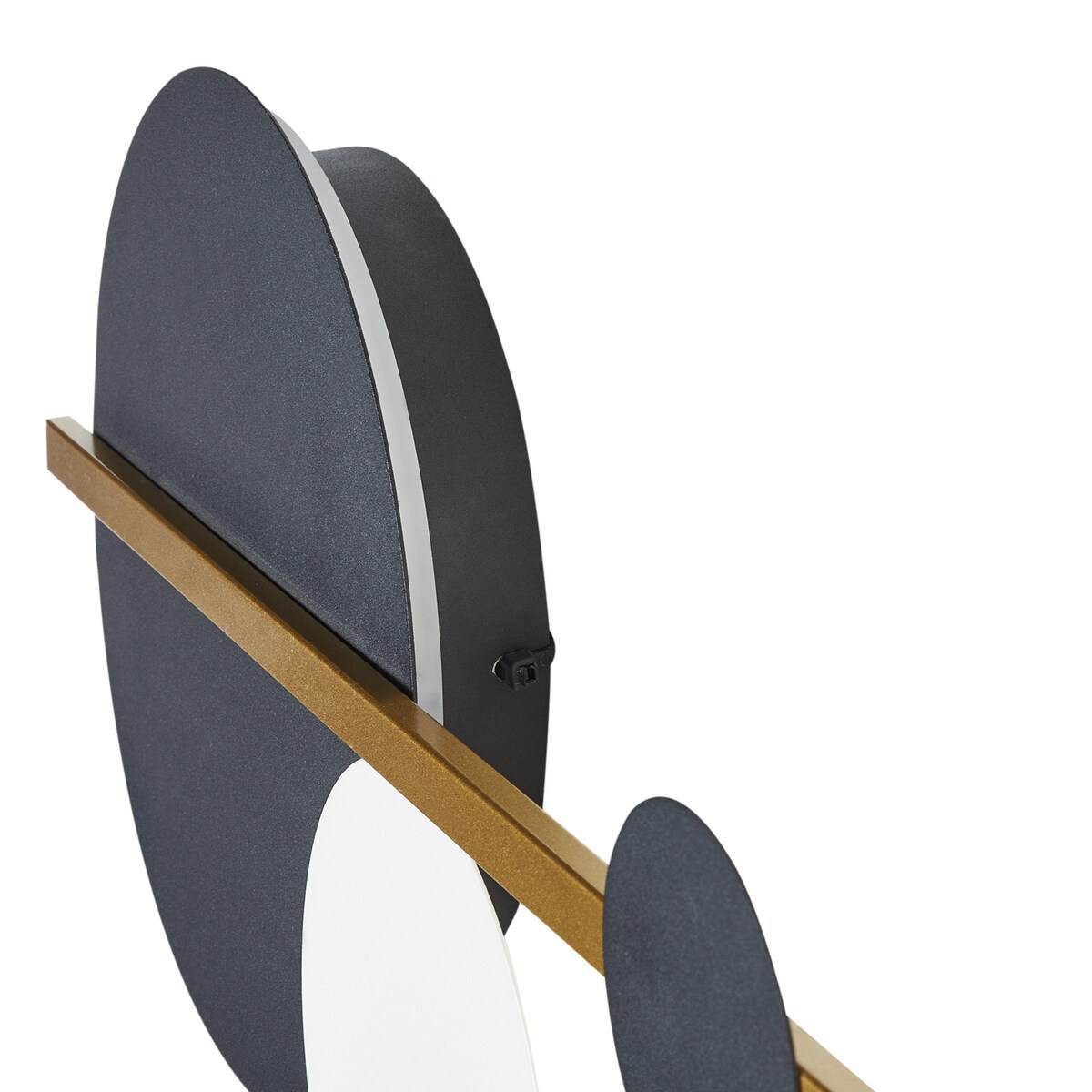 Lampa ścienna LED PARITA Czarny Metal