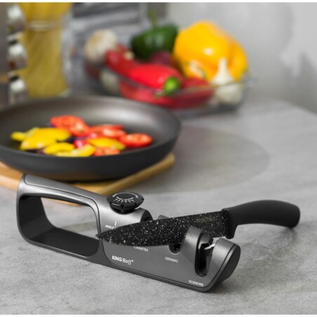 Regulowana ostrzałka do noży i nożyczek KINGHOFF