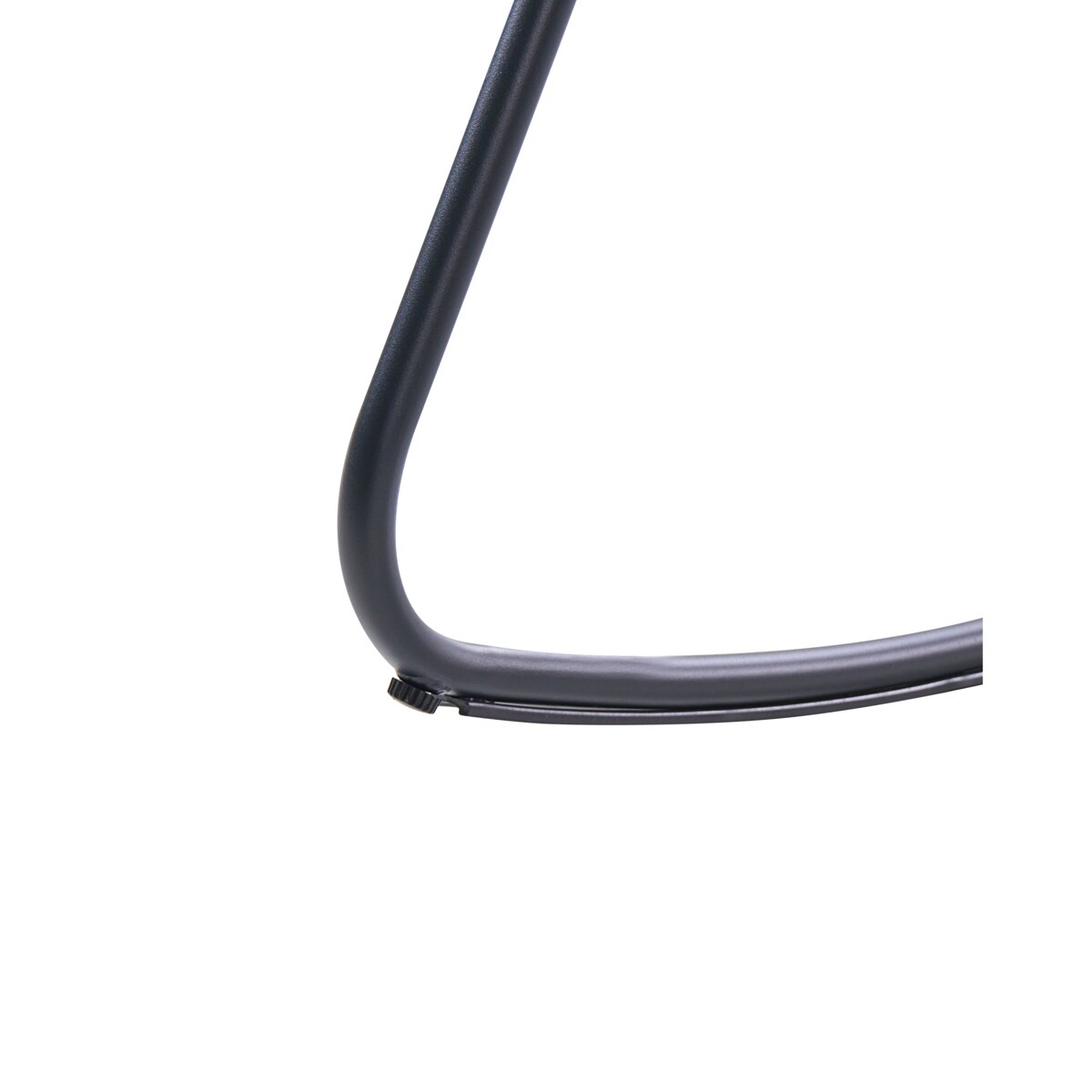 Fotel bujany ogrodowy TURI Metal Czarny