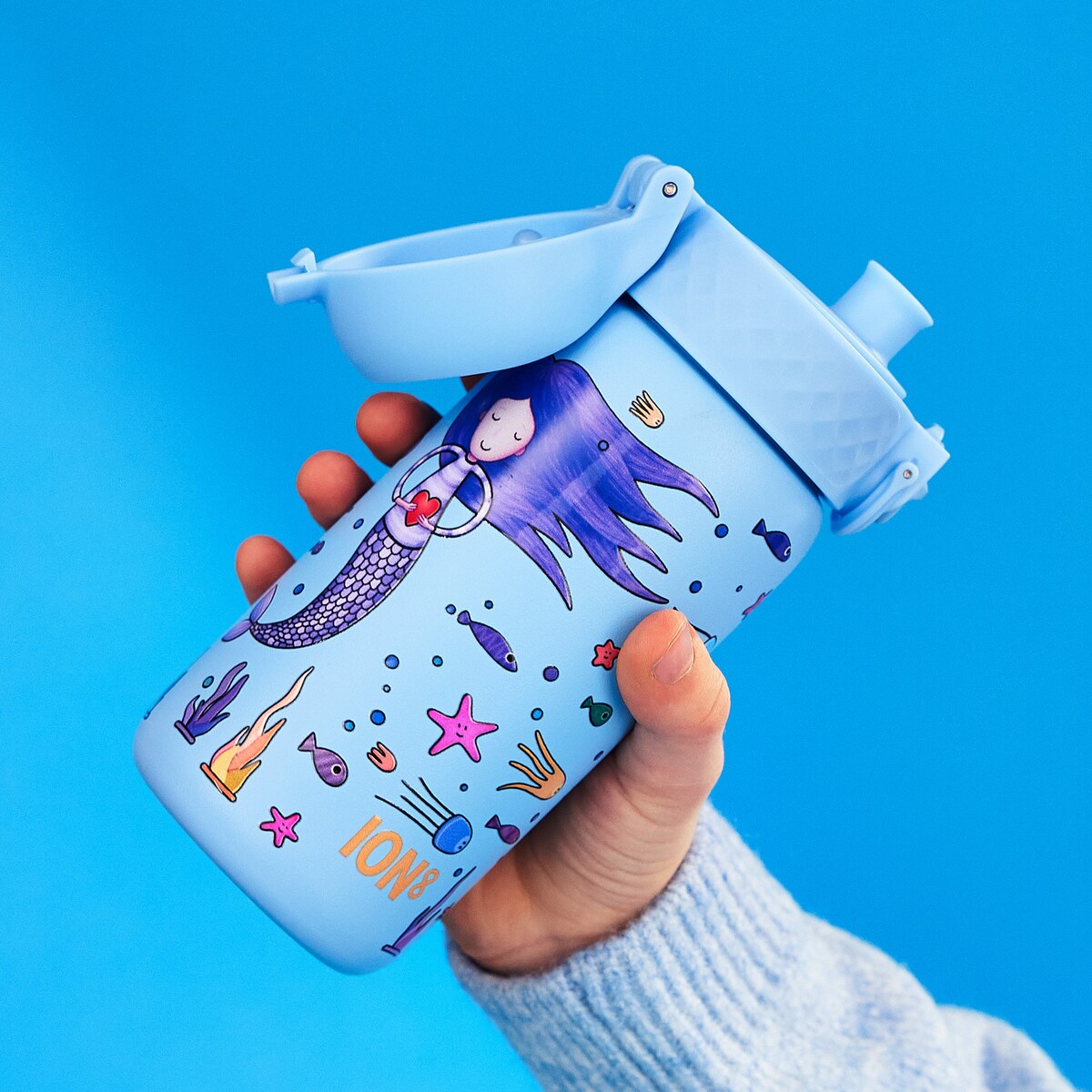 Butelka ION8 Single Wall I8SS400PBMER (MR) Mermaids