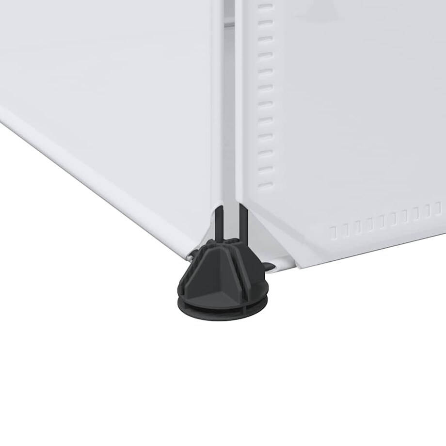 vidaXL Szafa modułowa z 9 przegrodami, 109x36,5x143 cm, biała