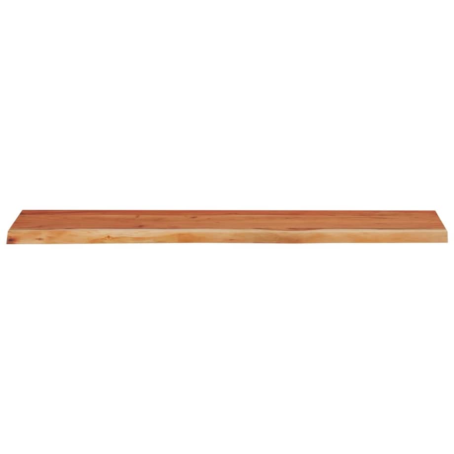 vidaXL Półka ścienna, 40x20x2,5 cm, drewno akacjowe, naturalna krawędź