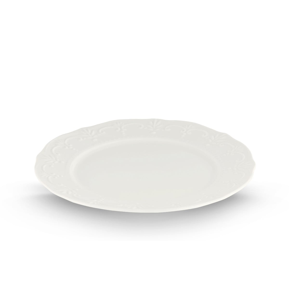 Konsimo SOLANA Talerz deserowy, kremowy